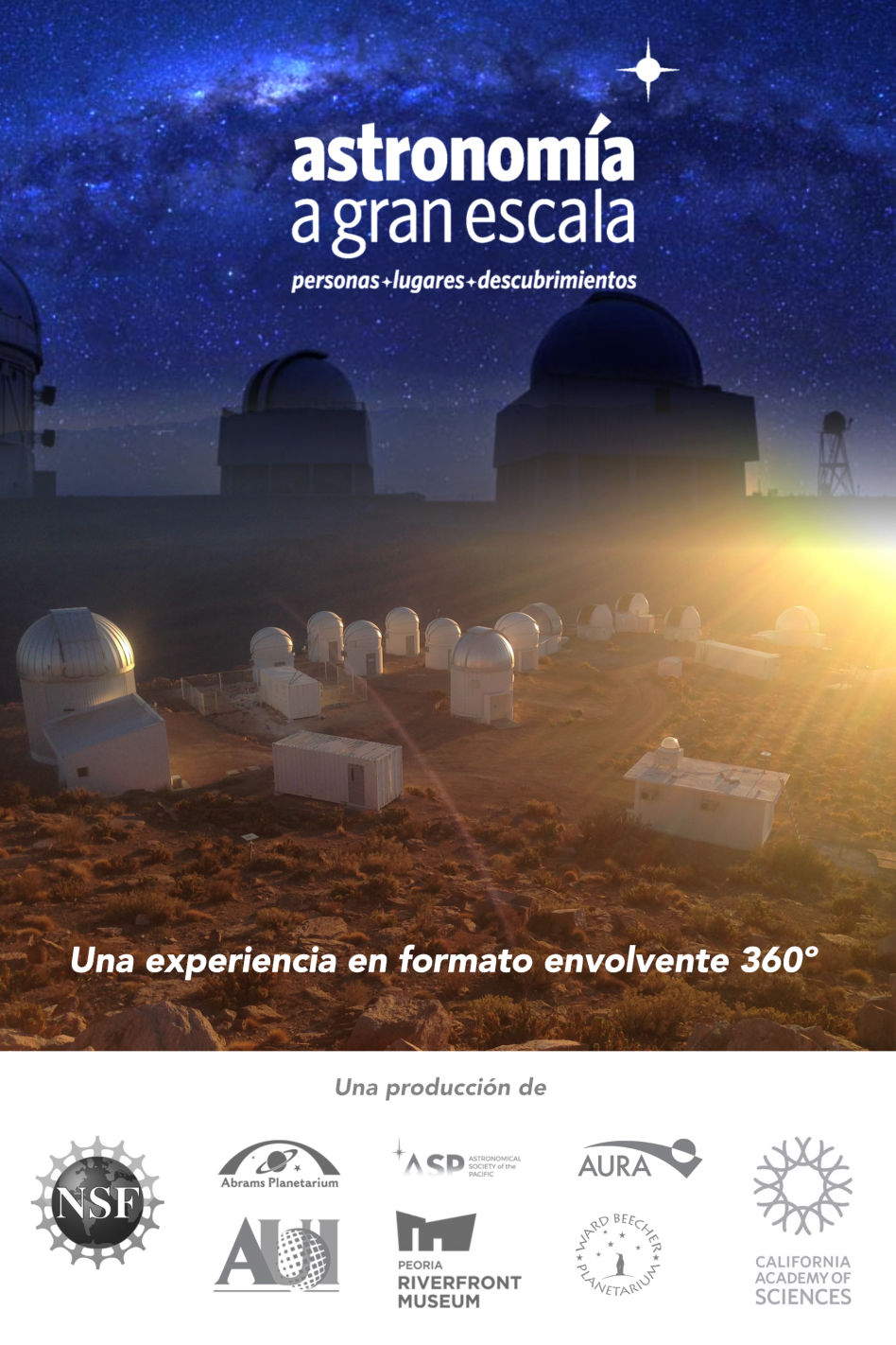 Astronomía a gran escala