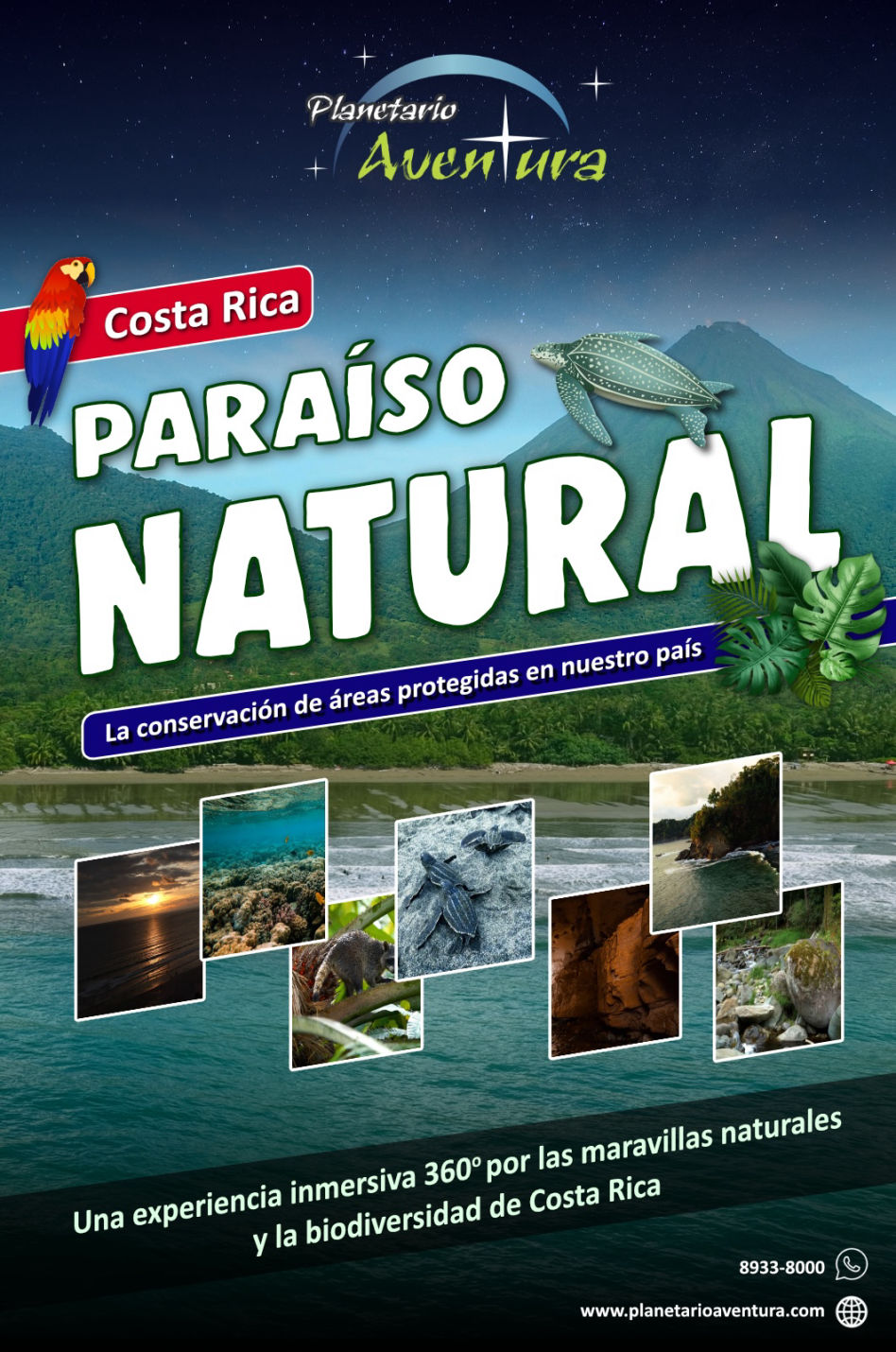 Costa Rica:  Paraíso Natural